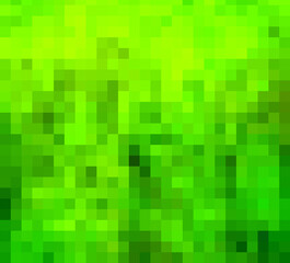 pixel background in green color tone. multi color tone of green grid pattern use as background for design, mosaic design.