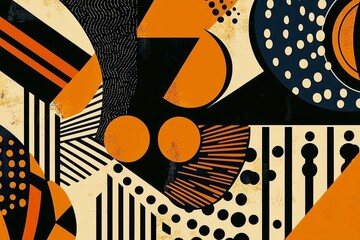 Obraz premium Contemporary African Style Patterns for Design Use