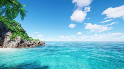 Fototapeta premium Tropical Beach Paradise