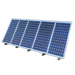 Eco-friendly solar panels installation urban environment sustainable energy clear sky renewable concept png