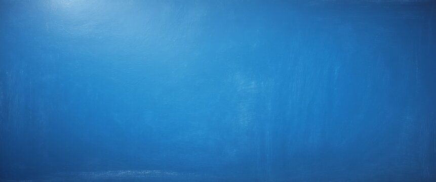 blue chalk board , copy space concept for wallpaper or background.