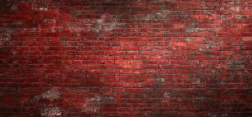 Obraz premium Dark Red Brick Wall Texture Background