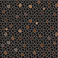 Giraffe skin seamless vector pattern 