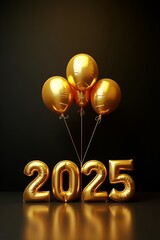 3d Gold Foil Balloons 2025