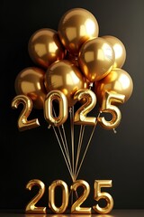 3d Gold Foil Balloons 2025