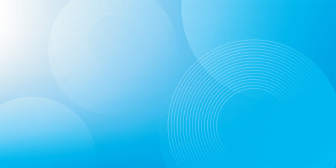 Gradient abstract background with circular line patterns. Vector illustration.