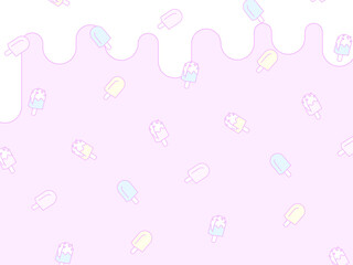 4:3 チョコスプレーアイスバーパターン♪