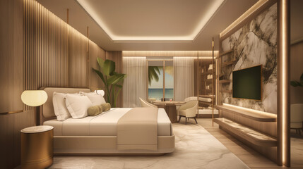 A close-up shot of sleek modern kitchen cabinetry with hidden hinges