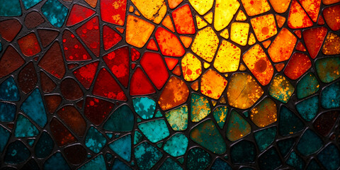 Radiant Mosaic: The Art of Stained Glass in Vibrant Color.