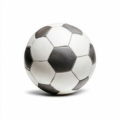Fototapeta premium Classic Soccer Ball Isolated on White Background