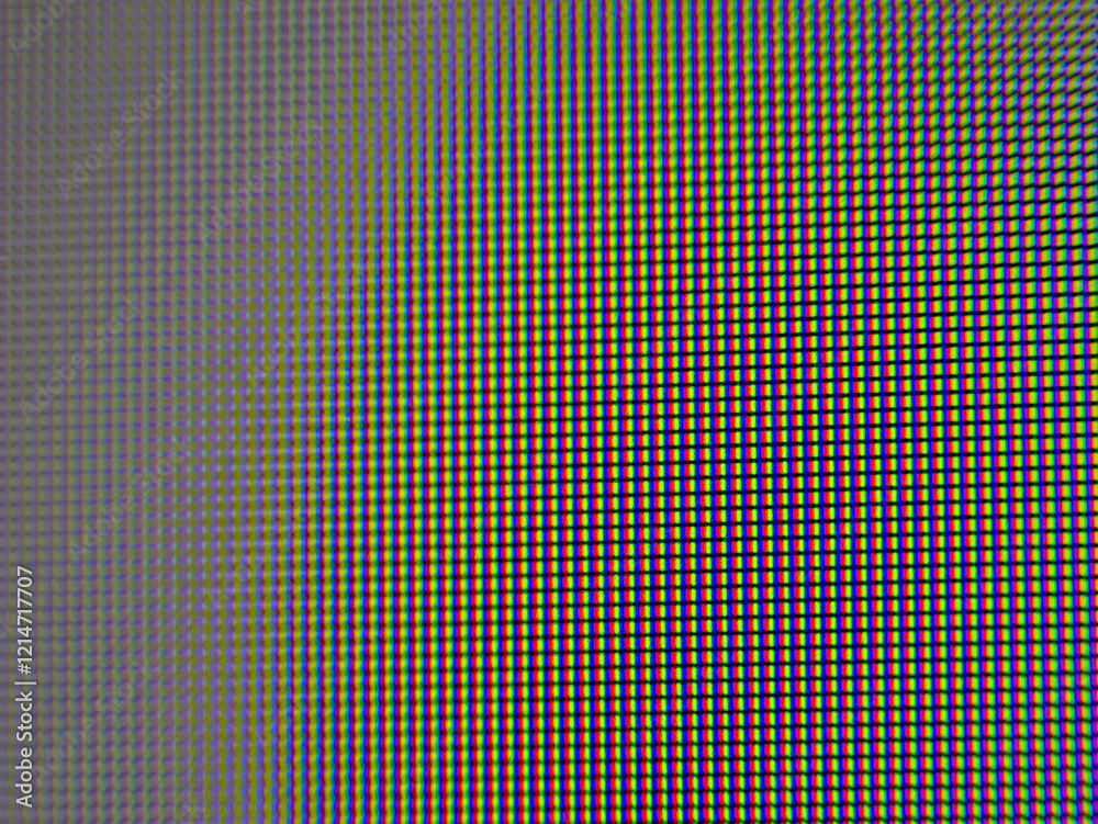 Poster A colorful pattern of squares and rectangles