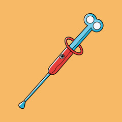 syringe icon vector illustration