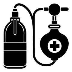 vector set of bottle