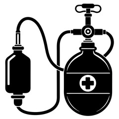 vector illustration of a bottle of water