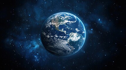 Obraz premium Astronomy art earth’s cosmic perspective