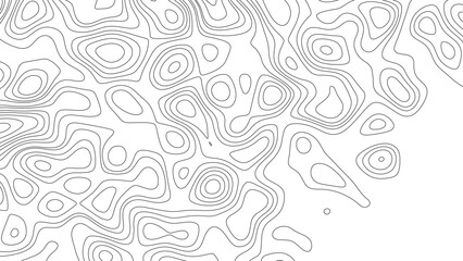 Abstract Circle Line Gradient Background. Topographic map background. geographic line map. topographic wavy pattern design