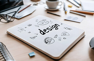 Creative Design Process: Notebook Sketching Ideas