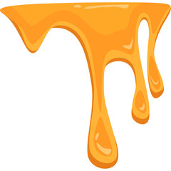 Honey Melted Illustration