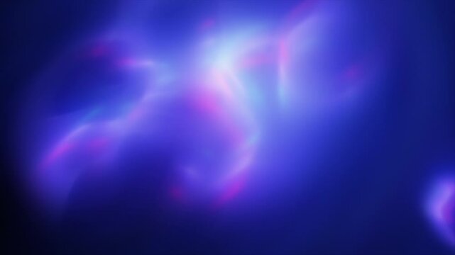 Subtle blue and pink light accent. Use to highlight specific areas or moments in video footage with a gentle light leak effect. 4K. 3D render