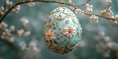 vintage Decorative Easter egg