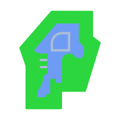 Mining Site Icon Design
