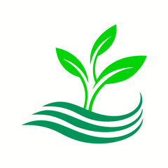 green leaf icon