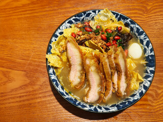Luosifen (Liuzhou river snails rice noodle), Chinese noodle soup of Liuzhou, Guangxi