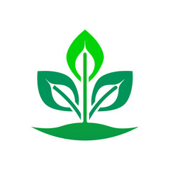 green leaf icon