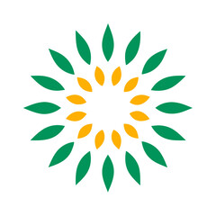 abstract flower design