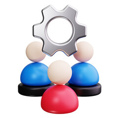 Lead Generation 3d render icons