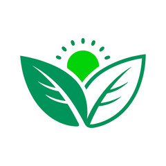 green leaf icon