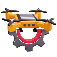 landing gear 3d render icons