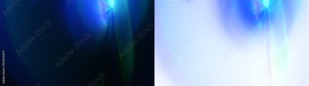 Poster light streaks prism overlay: abstract background with distinct light streaks and a vibrant prism eff