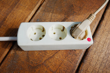 electric plug and socket photo