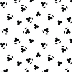 Flower Design Pattern For Fabric Print, Background, Wallpaper.