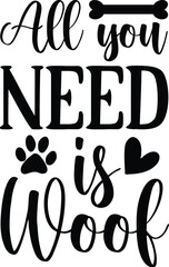 Dog Valentine's Day SVG