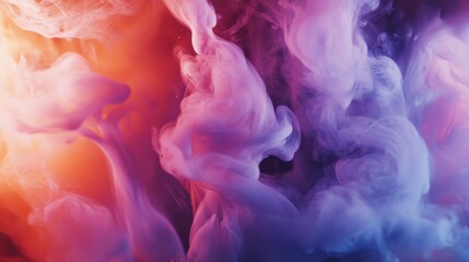 Colorful Artistic Paint Strokes with Bright Light Effect