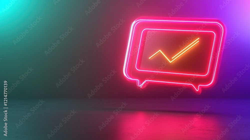 Poster A glowing message notification representing instant responses.
