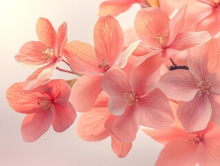 Obraz premium Soft Pink Blossoms with Delicate Petals