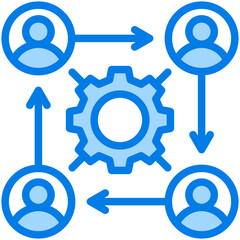 Fototapeta premium Organization Icon