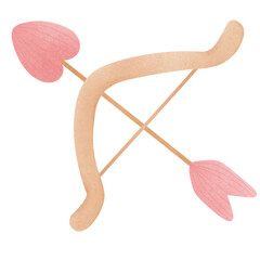 Valentine's Day Heart Bow