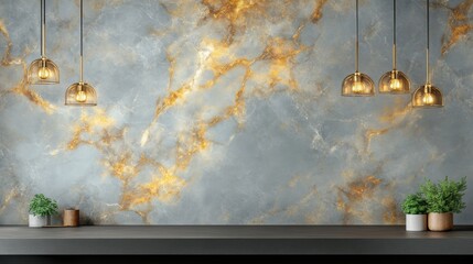 Elegant Granite Textures in Modern Interior Design