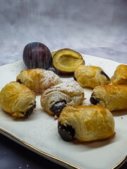 Pastry, freshly baked peccary, bakery, mince, cheese baked cake, morning food