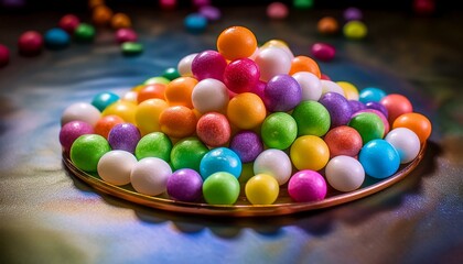 Brighten your day with stunning candy sculptures.  