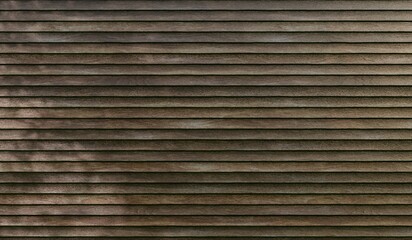 reflection of branches Wooden floor with shadows, 3D illustration