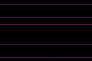 Black background with pink lines, paper, note, page, book, abstract purple lines, stripes background, lines background, black background, horizontal, neon, glow, dark