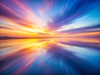 Calming Minimalist Long Exposure Light Trails for Digital Wellness