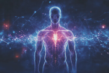 synchronization of breathing and heart rate to relieve stress.