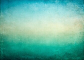 Fototapeta premium Vintage Teal Blue Gradient Abstract Background - Retro Style Photography