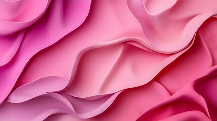 Obraz premium Mesmerizing Organic Curves in Soft Pink and Purple Tones - Dreamy Abstract Backdrop